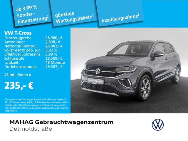 Volkswagen T-Cross 1.5 TSI R-Line Navi MatrixLED AHK DSG