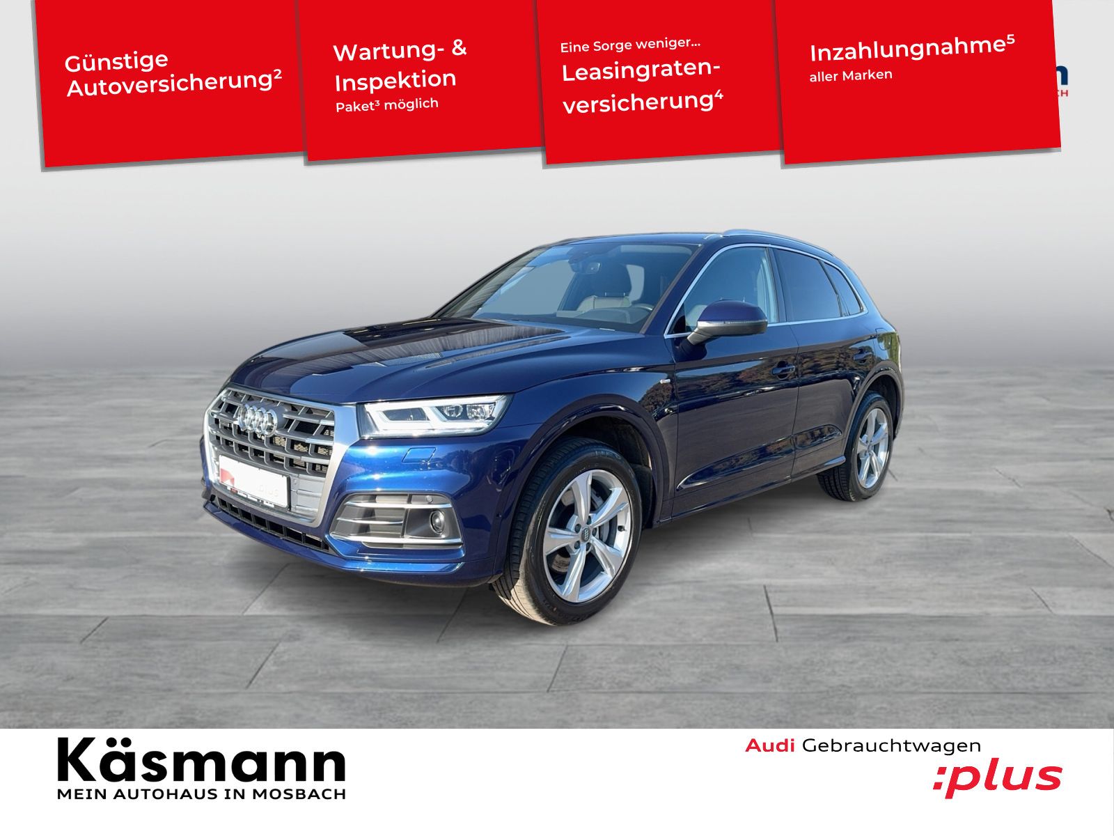 Audi Q5 sport 50TFSIe qu S line MATRIX AHK LUFT PANO
