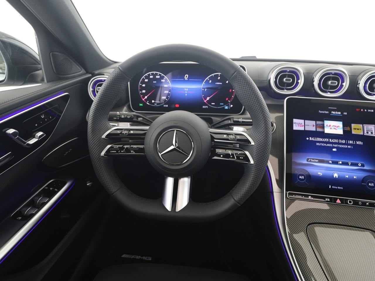 Mercedes-Benz C 220 d T AMG Digital Light Night MBUX Pano AHK foto 12