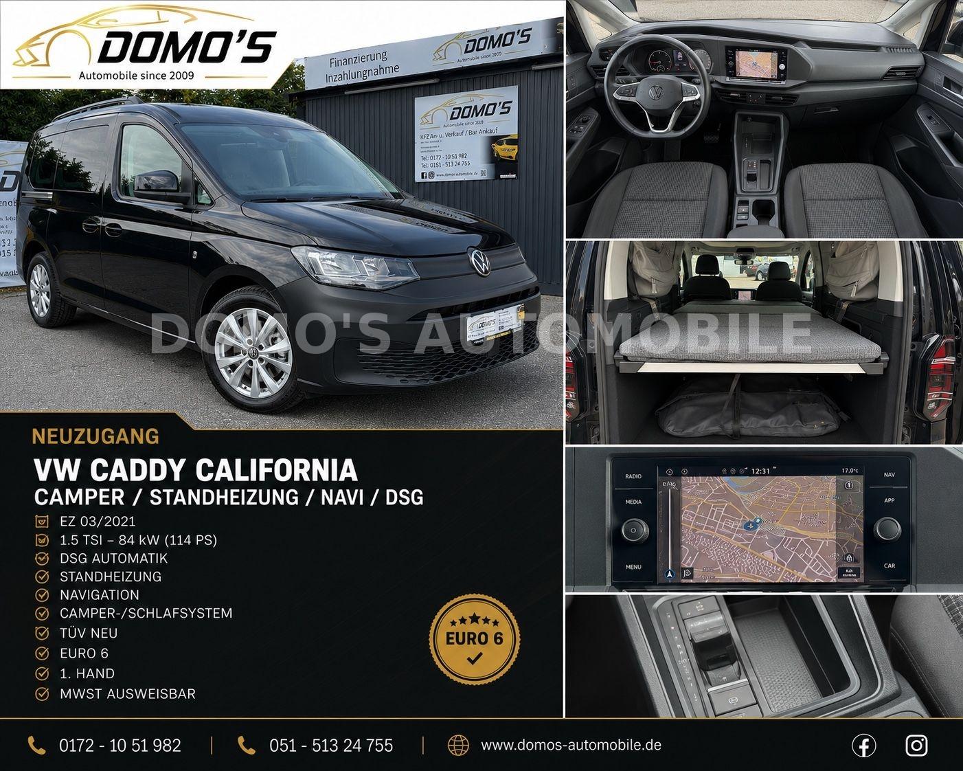 Volkswagen Caddy California Camper/Standheizung/Navi/DSG