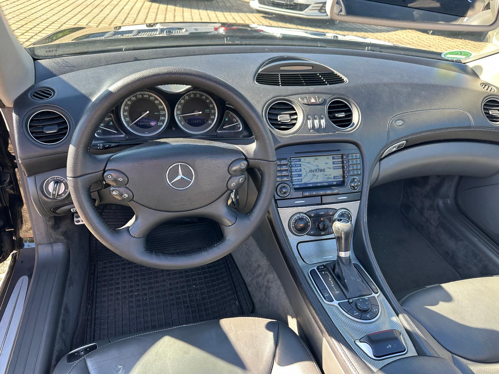 MERCEDES-BENZ SL 350 245 CH BVA - HISTORIQUE ENTRETIEN COMPLET - XENON - VOLANT EN CUIR