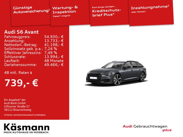 Audi S6 Avant 3.0TDI qu HD-MATRIX LUFTF B&O STANDH