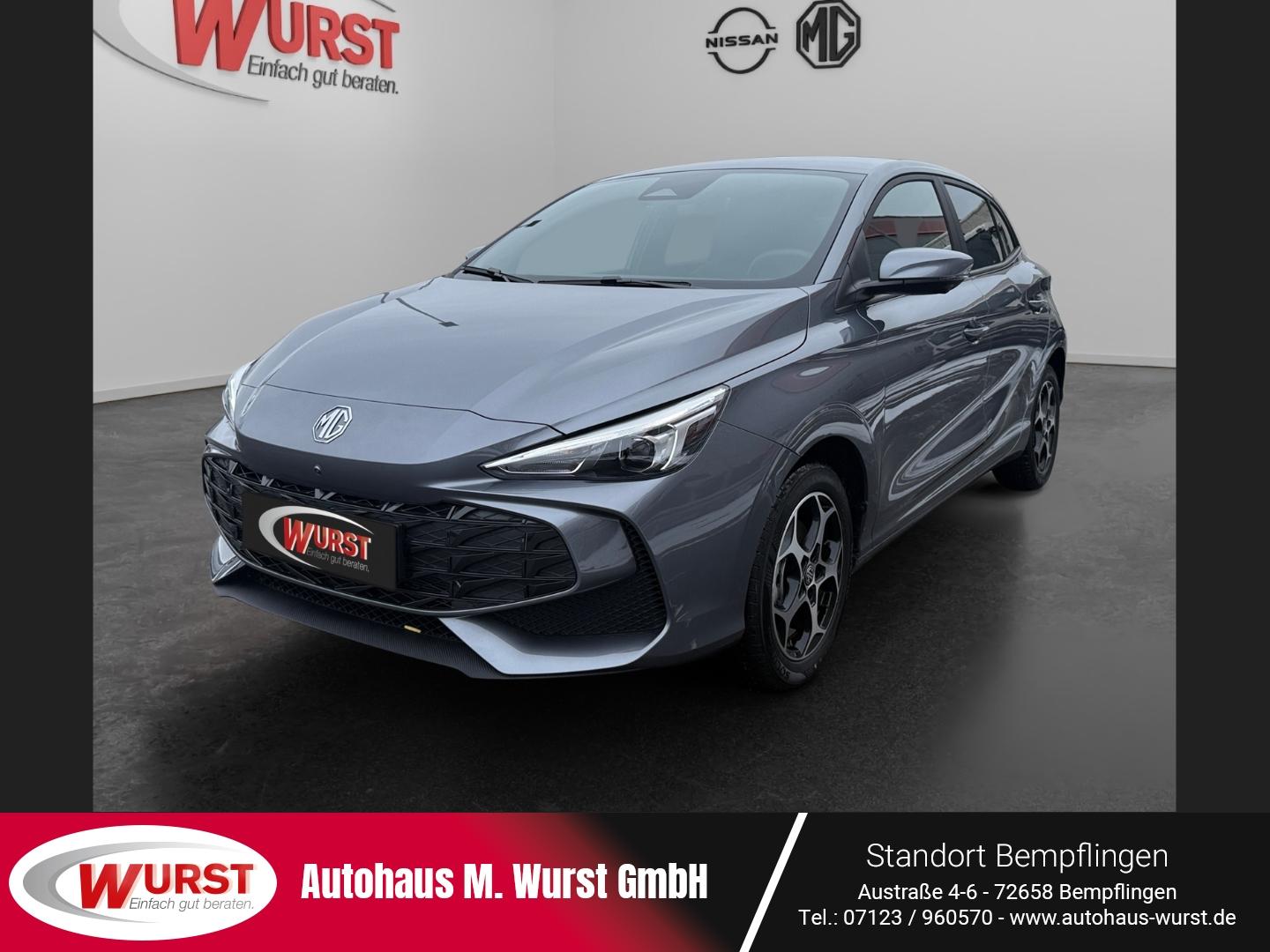MG3 1.5 Hybrid+ 143kW Luxury SHZ Navi Rundumkame