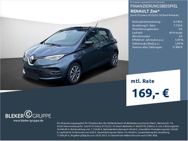 Renault ZOE R135 Intens R135/Z.E. 50 (Kauf-Batterie)