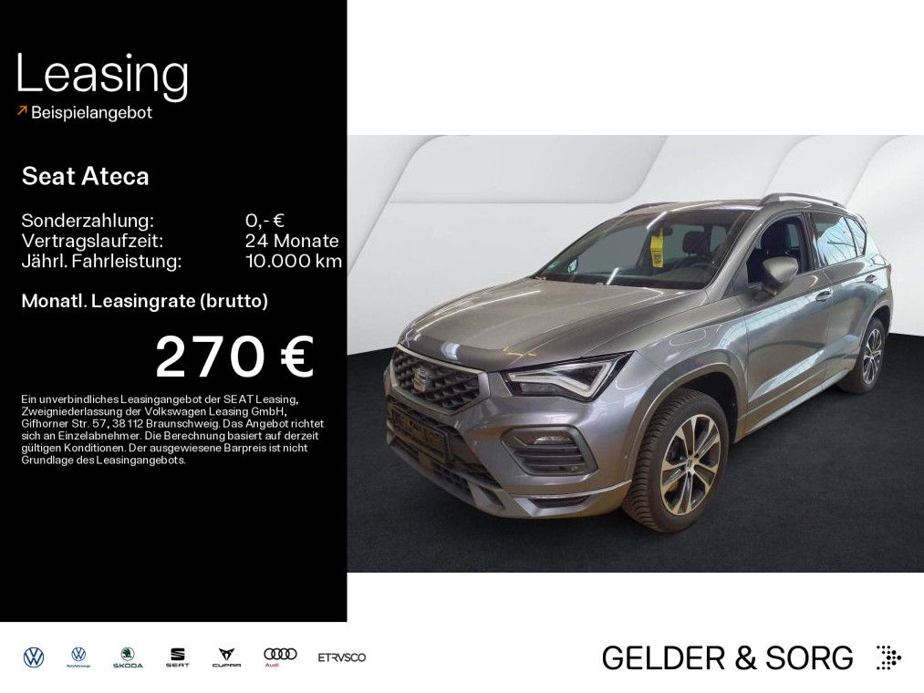 Seat Ateca 2.0 TDI DSG  FR AHK*RFK*LED*Navigation*ACC