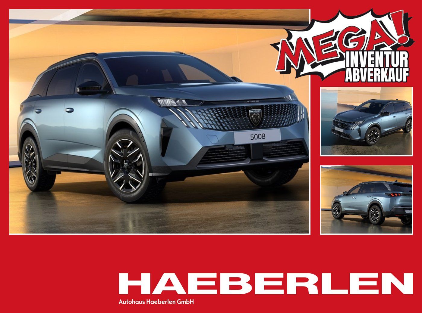 Peugeot 5008 Allure **199.-€mtl. nur im August!!!**