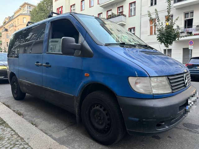 Mercedes-Benz Vito Fensterbus mit LKW Zulassung als Camper