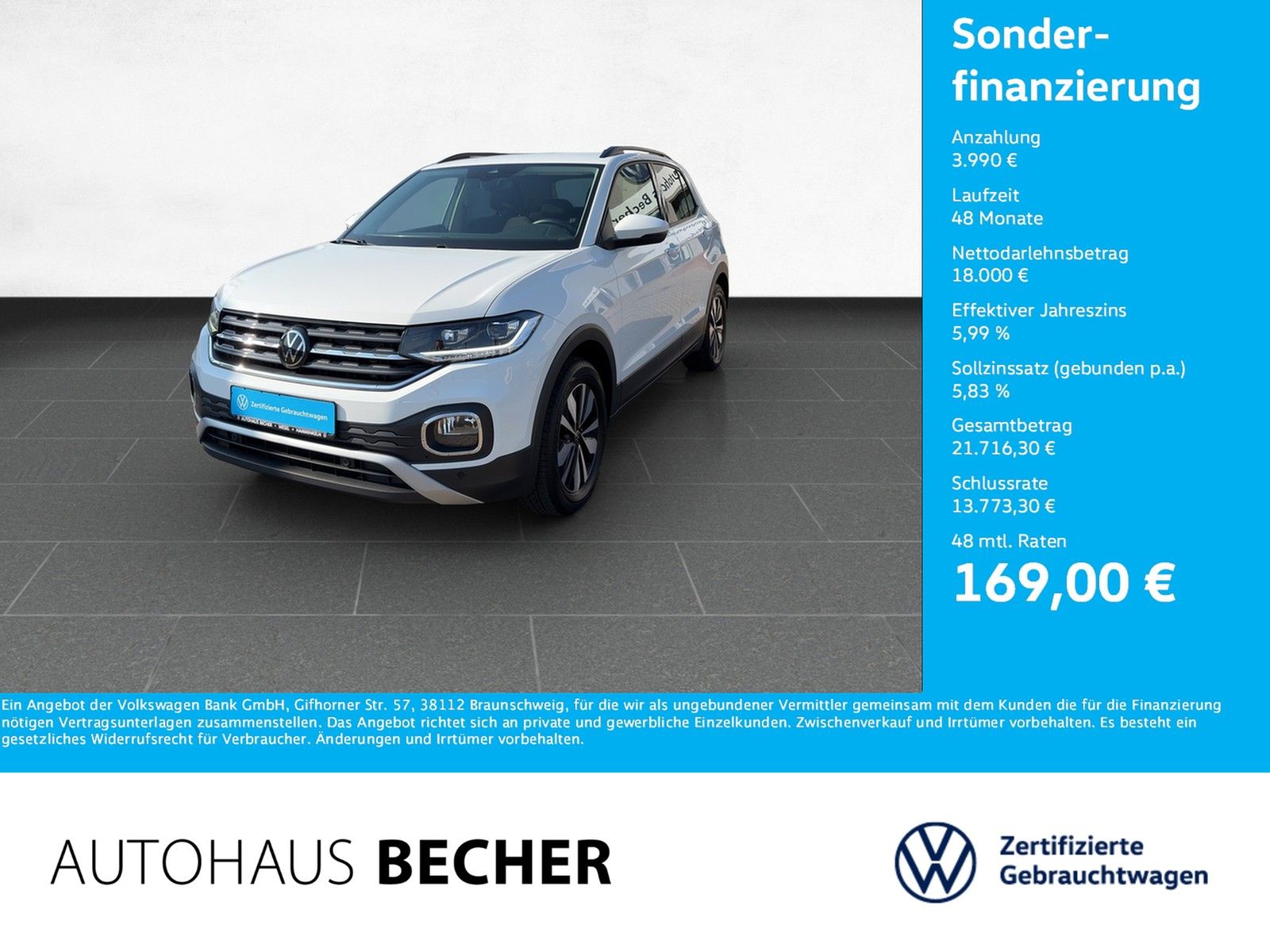 Volkswagen T-Cross Move 1.0 TSI DSG LED IQ.Drive CarPlay foto 1