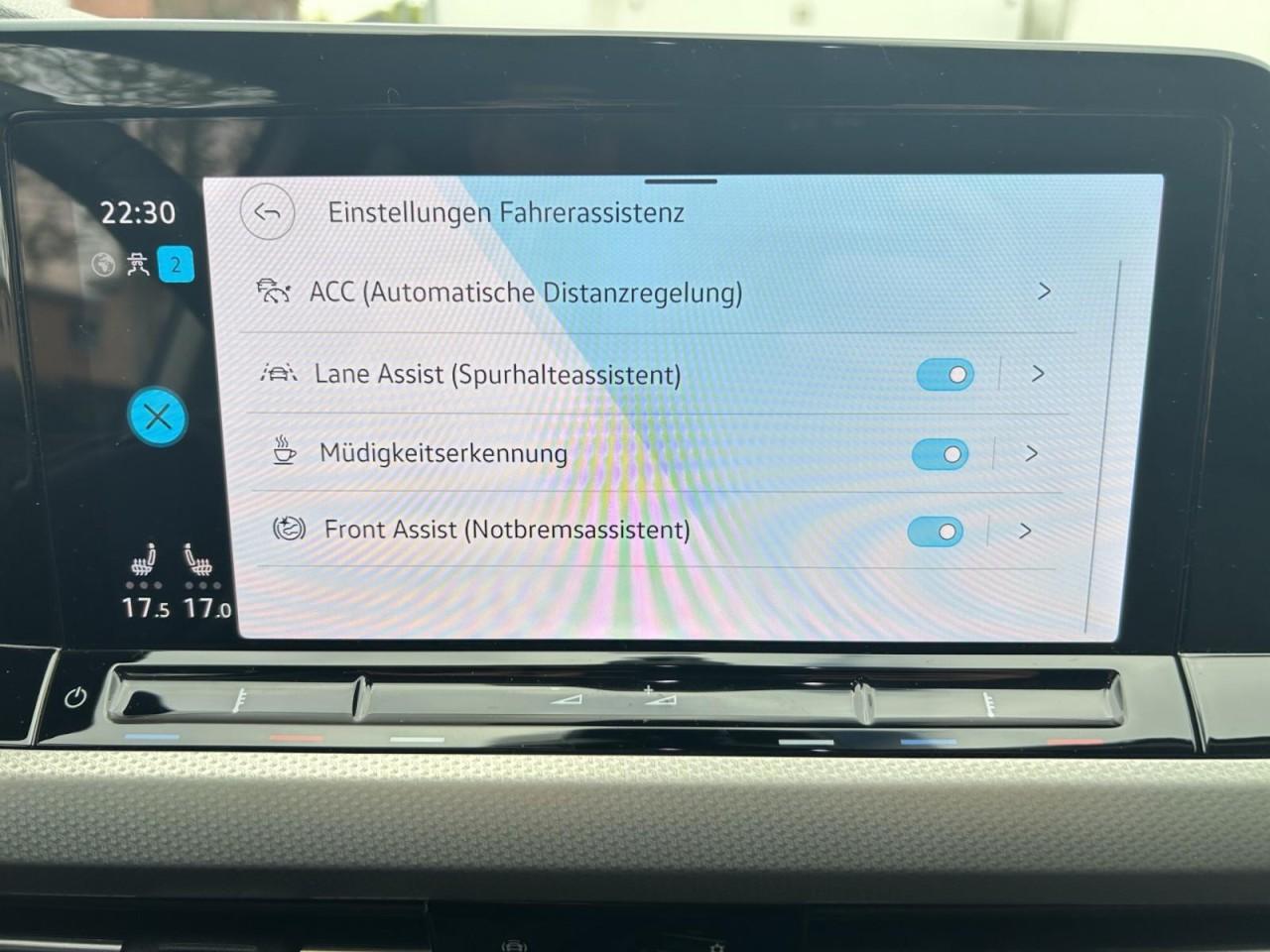 Volkswagen Golf VIII 1.0 eTSI DSG Move LED+Navi+ACC+PDC, миниатюра 13