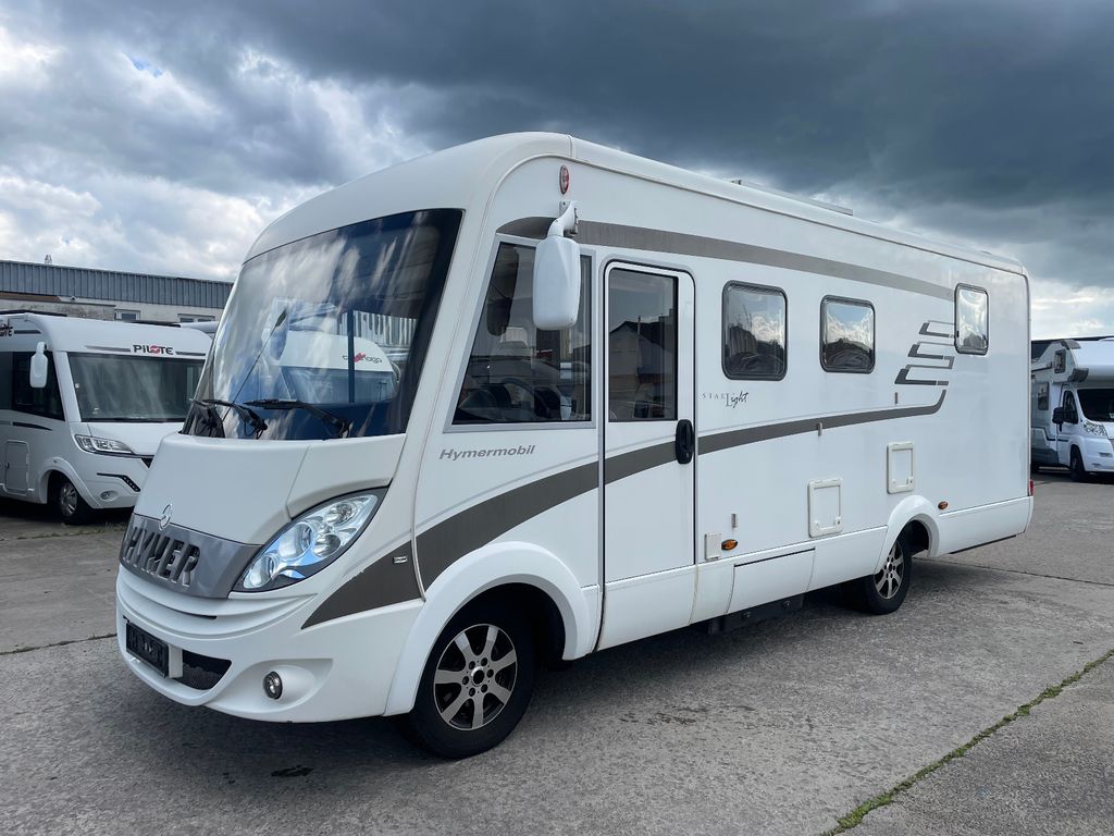 HYMER-ERIBA Starlight B575 Automatik-Hub+QB-Bett-Dachklima