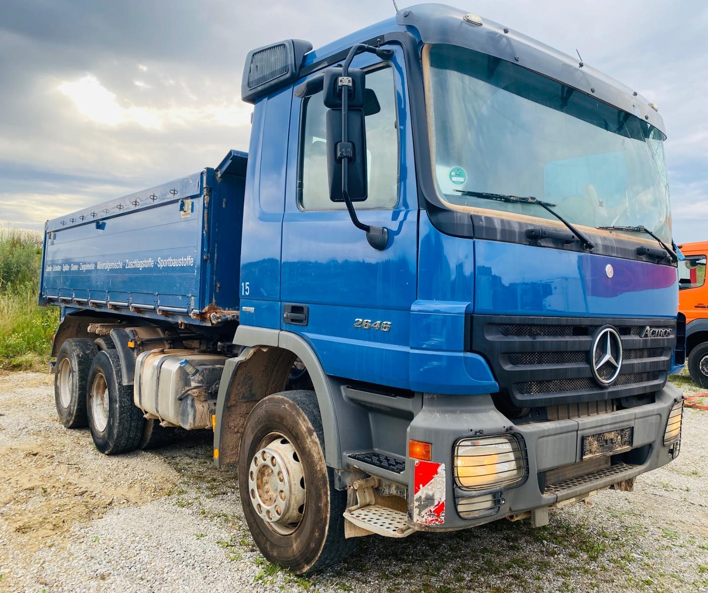 Mercedes-Benz Actros 2646,MpII, Fahrbereite, Unfall
