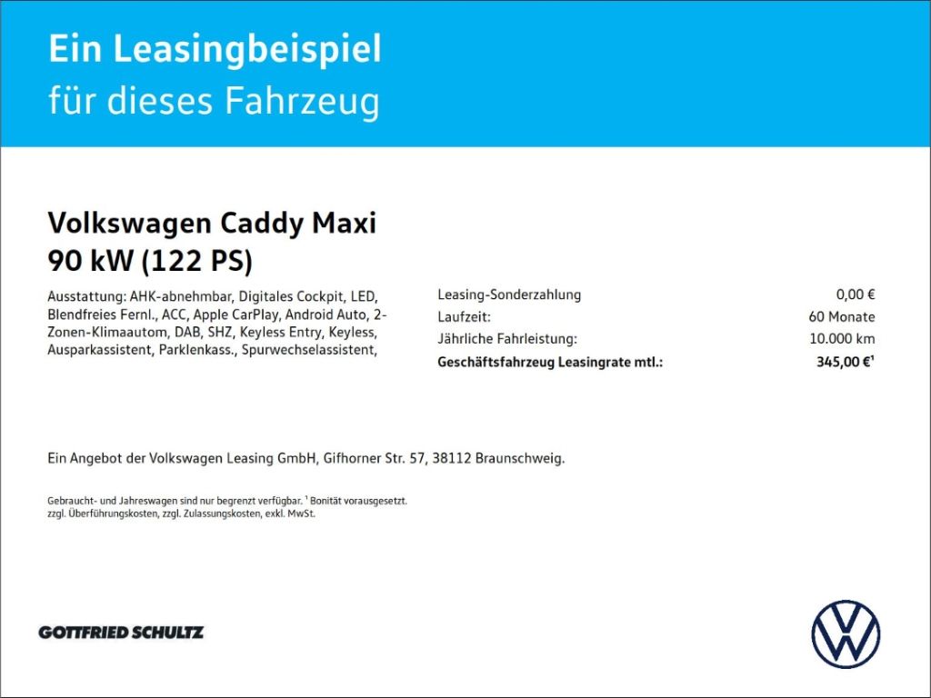 Volkswagen Caddy Maxi - Bild 2