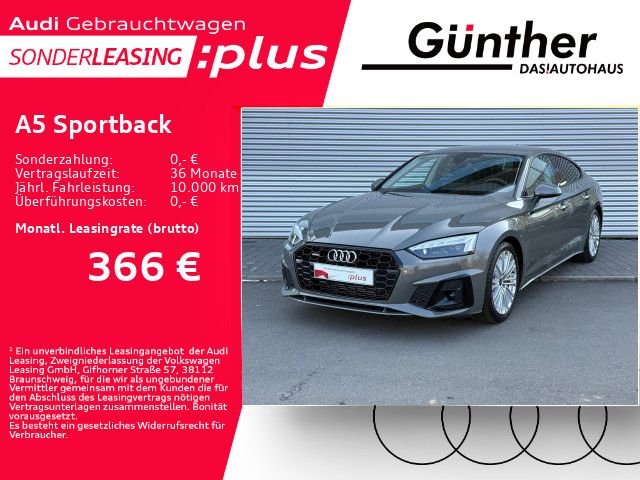 Audi A5 Sportback 40 TFSI S-LINE QUATTRO+MATRIX+WINTE