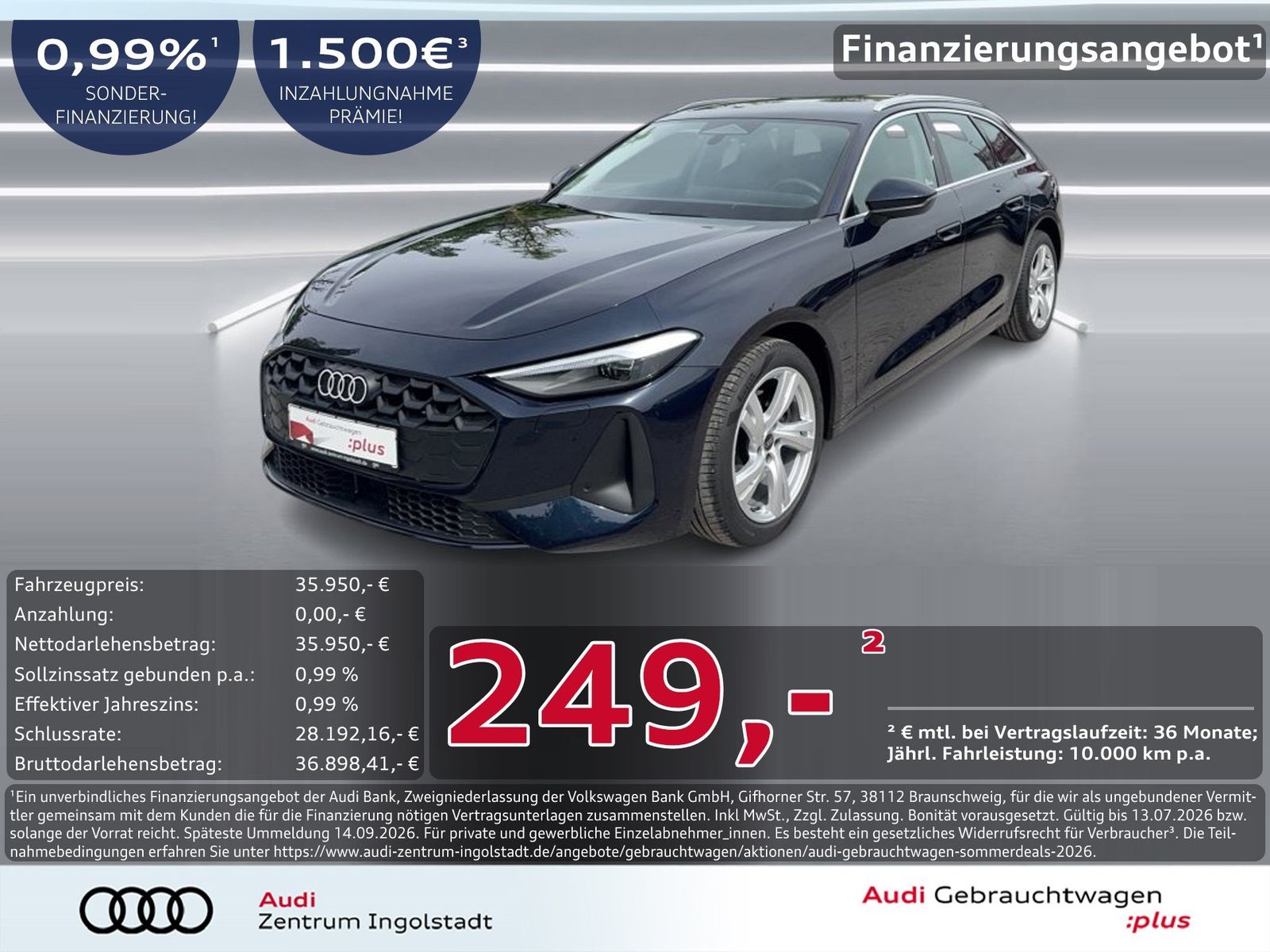 Audi A5 Avant TFSI NAVI LEDER 18" KAM. LED ACC