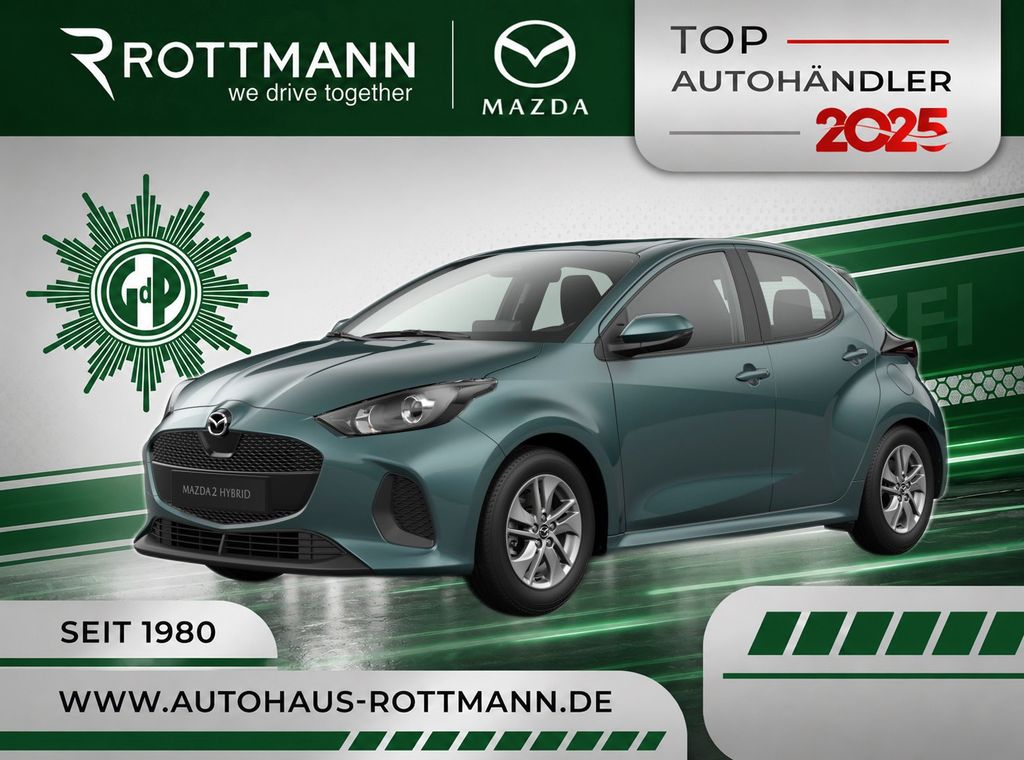Mazda 2 Hybrid 2026 1.5L VVT-i 116PS Aut. PRIME-Line