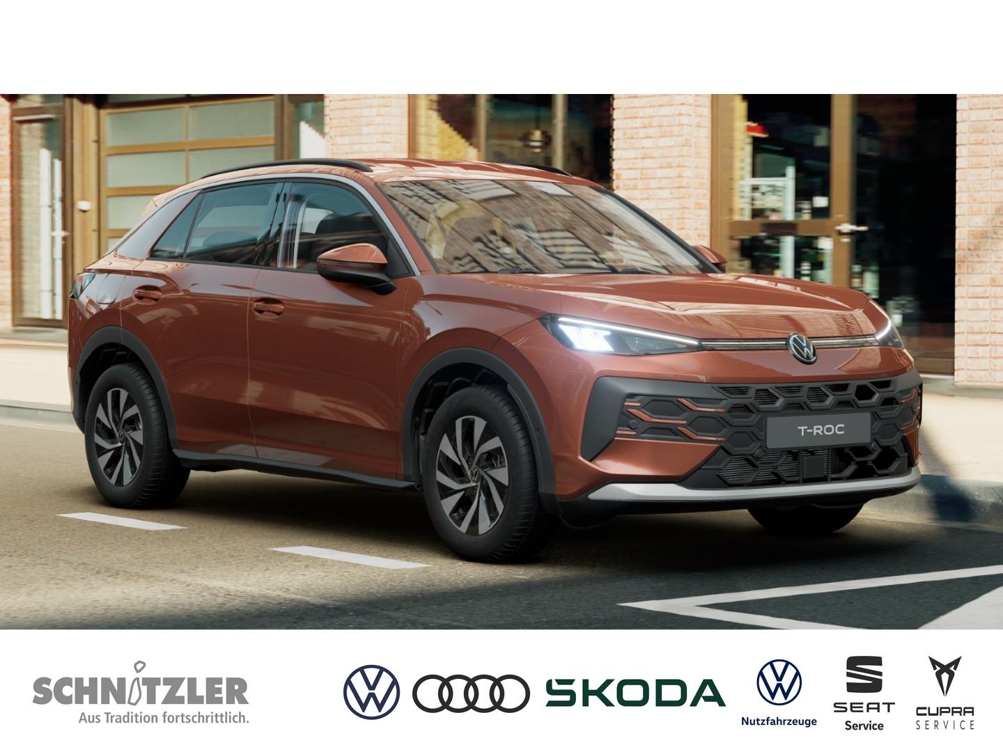 Volkswagen T-Roc Life 1.5 eTSI DSG LED/AHK/APP +++