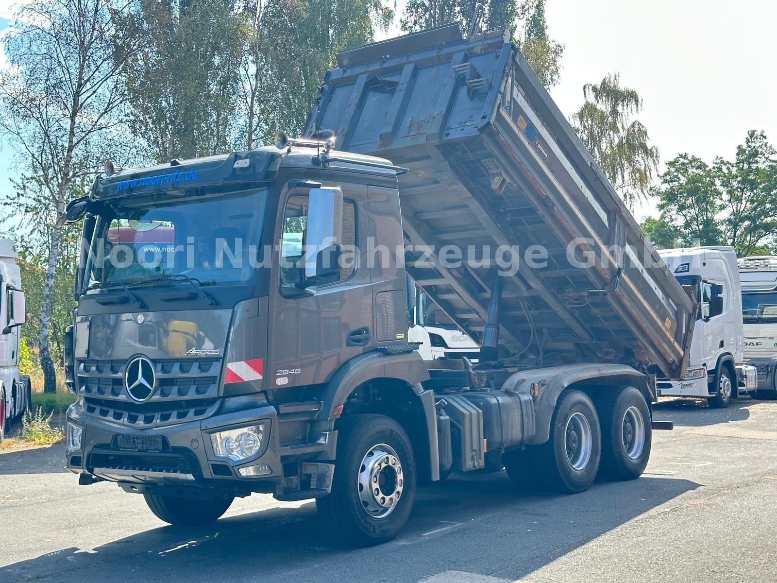 Mercedes-Benz Arocs 2646 Meiller DSK 6x4 Kipper Bordmatic
