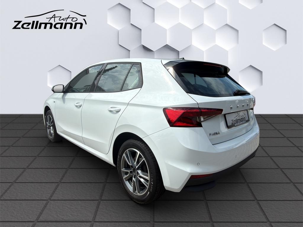 Skoda Fabia 2022 г. Белый, пробег 49634 км