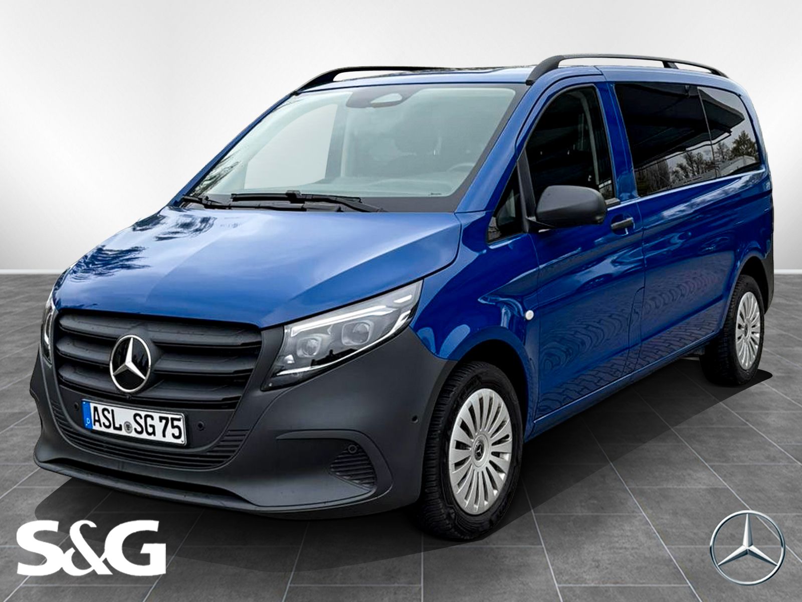 Mercedes-Benz Vito 119 CDI 4x4 Mixto Kompakt MBUX+360°+AHK