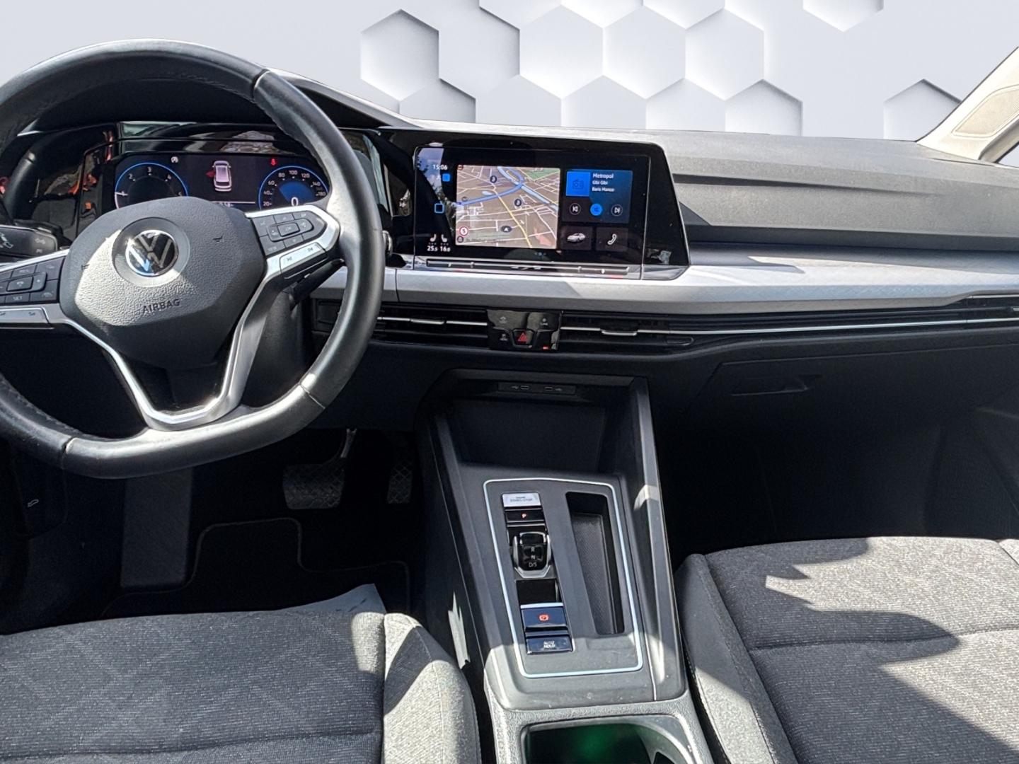 Volkswagen Golf VIII Life 2.0 TDI SCR DSG LED ACC PDC Stand, миниатюра 14