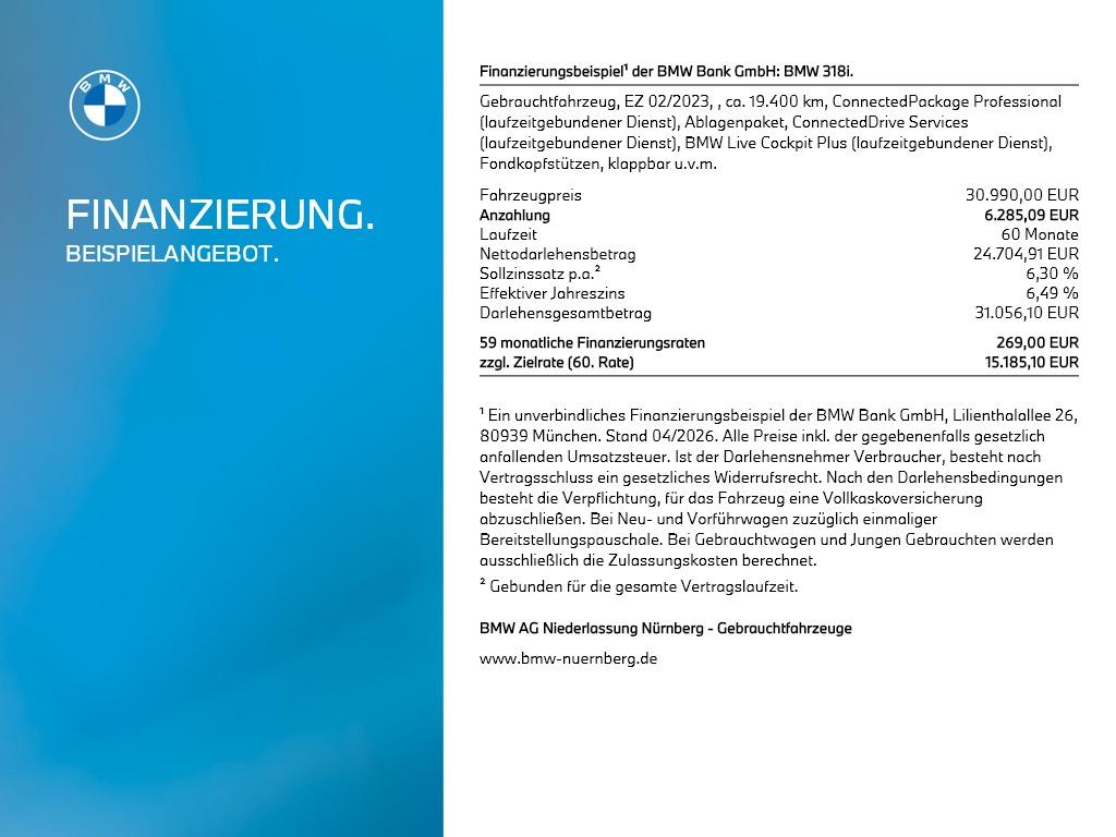 BMW 318i Touring AHK*Elektr. Heckklappe*Navigationss