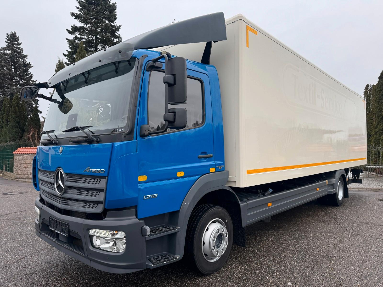 Mercedes-Benz Atego 1218 L Koffer 8,10m LBW, Automatik
