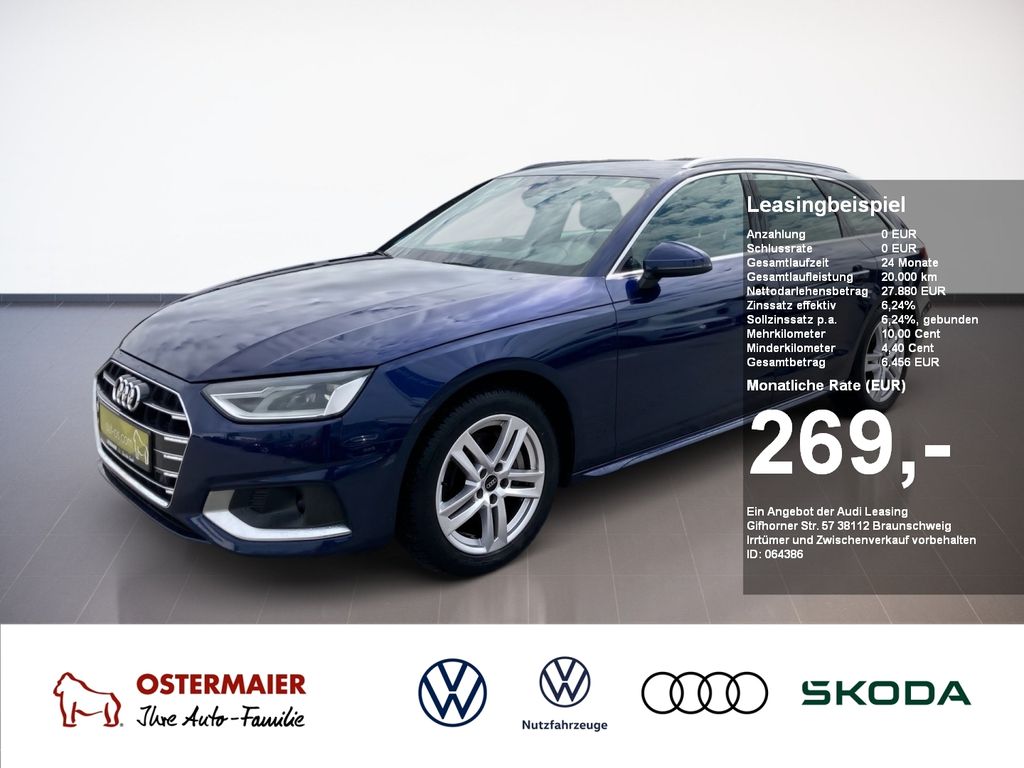 Audi A4 Avant ADVANCED 40TDI 204PS.STRONIC.LED.NAVI.A
