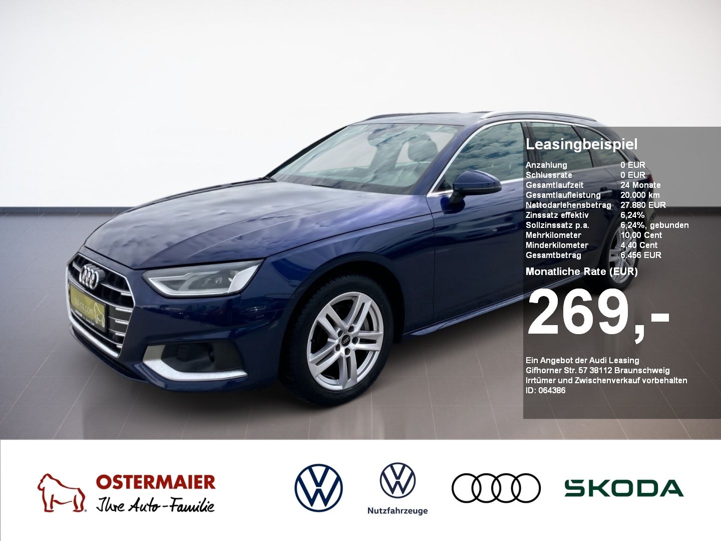 Audi A4 Avant ADVANCED 40TDI 204PS.STRONIC.LED.NAVI.A