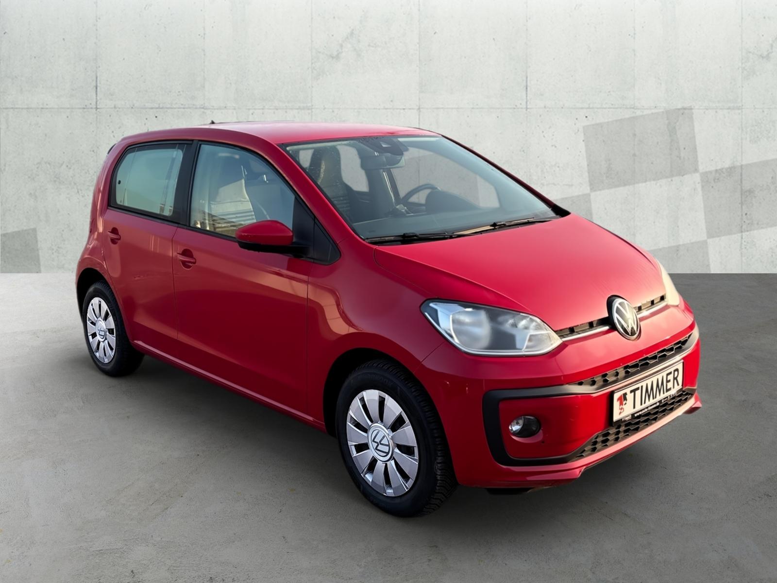 Volkswagen up! 1.0 MOVE! +4-TÜR +ALLWETTER +SHZ +DAB+ +KLIM