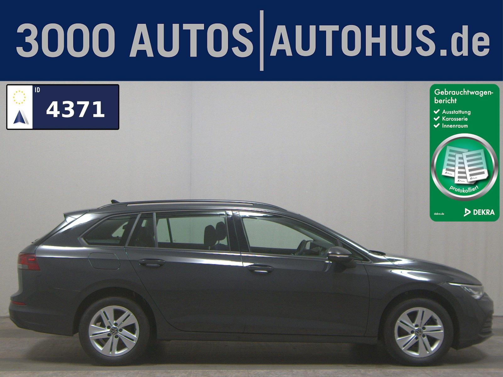 Volkswagen Golf-8 Var. 1.0 eTSI Life Navi LED DC ACC SHZ