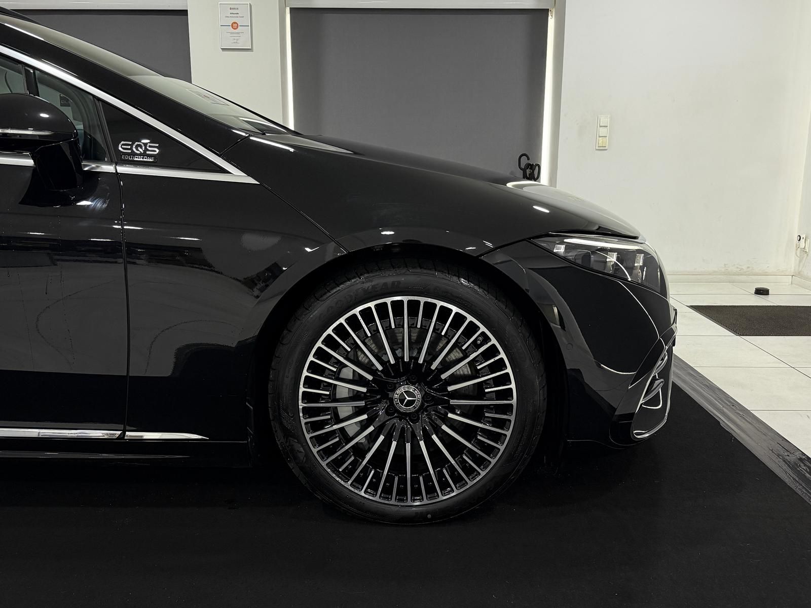 Mercedes-Benz EQS 580 4M AMG Edition 1 LEDER BEIGE HYPER HUD foto 9