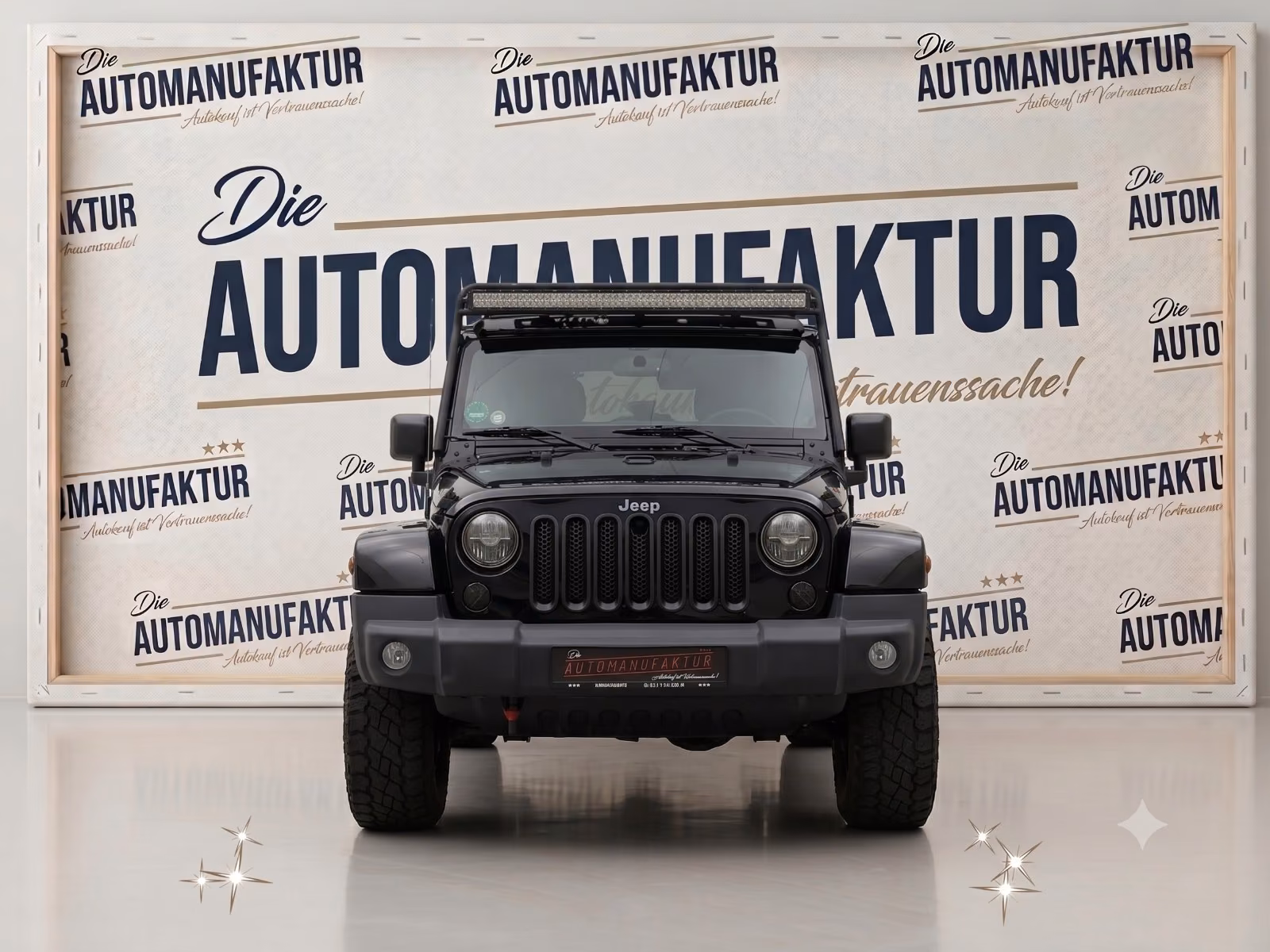 Jeep Wrangler Unlimited Sahara 2.8 CRD | 200 ch | BVA | Cuir | Sièges chauffants | Hardtop | Galerie de toit | Marchepieds