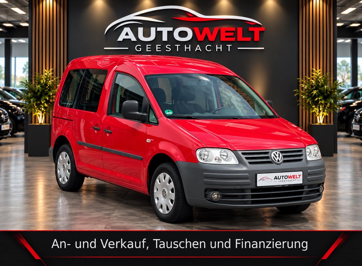 Volkswagen Caddy Life Team 7-Sitze,Klima,Allwetter,TÜV+Insp
