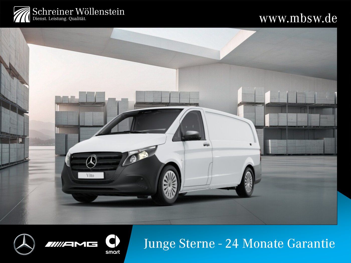 Mercedes-Benz Vito 116 CDI Kasten extralang MBUX*DAB*AUT*Navi