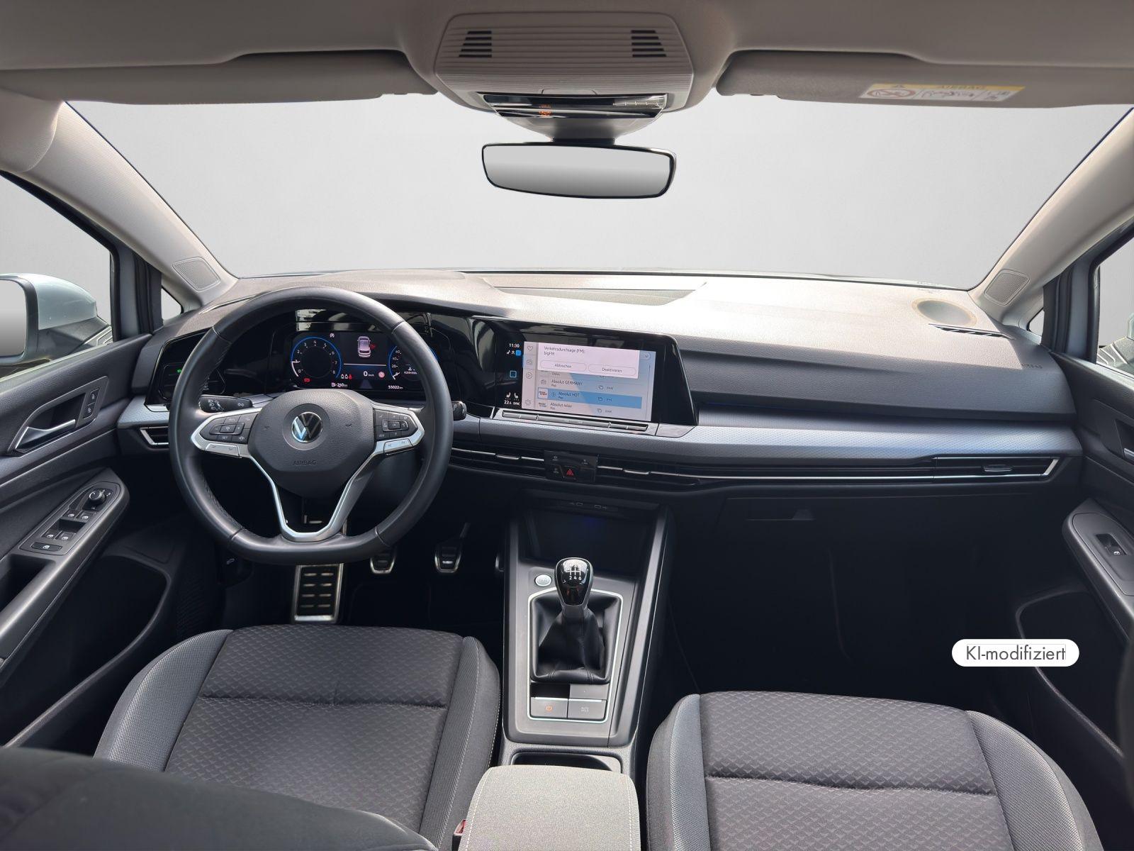 Volkswagen Golf VIII ACTIVE 1.0 TSI LED NAVI PDC SHZ AIR CA, миниатюра 3