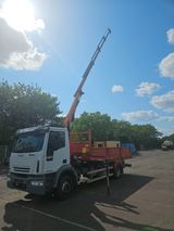 Iveco ML120E22 Pritsche mit Kran Palfinger Funck - Iveco 120 e