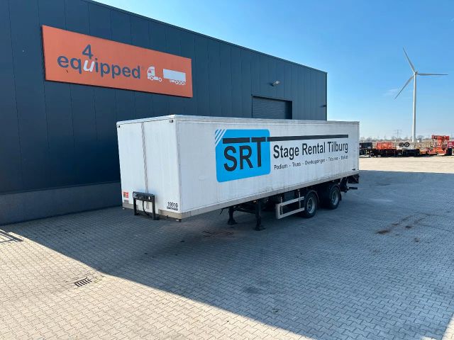 Altele Tracon 2-axle steered isolated box with taillift