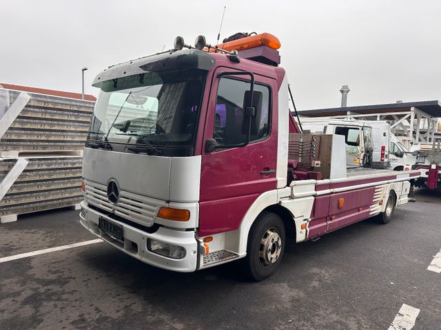 Mercedes-Benz Atego/Kran/Schiebeplateau/Hubbrille