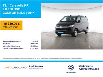 Volkswagen Leasingangebot: Volkswagen T6.1 Caravelle KR 2.0 TDI DSG COMFORTLINE | AHK