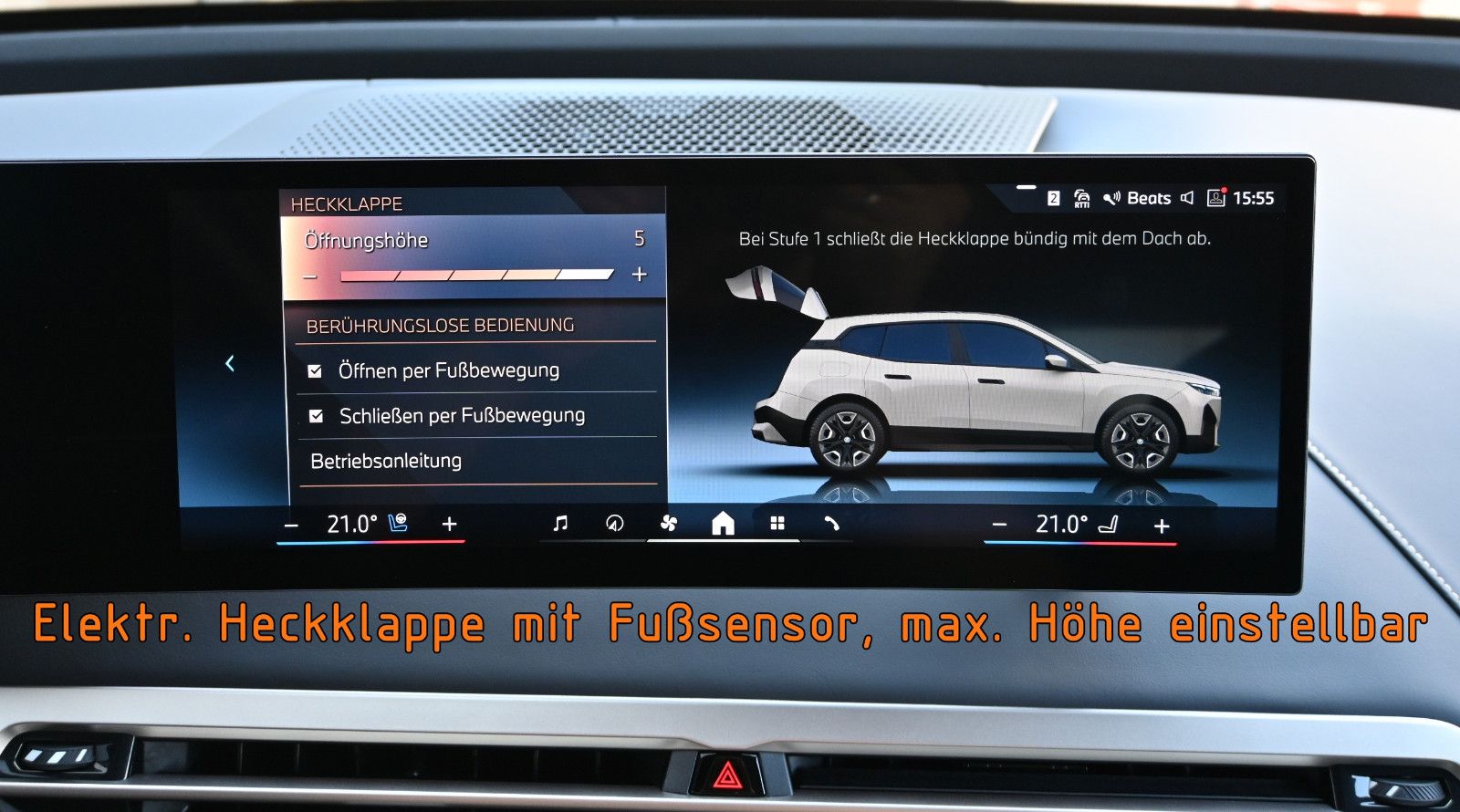 Fahrzeugabbildung BMW iX xDrive50 °AHK°AMIDO°LUFTFEDERUNG°PARKING PROF
