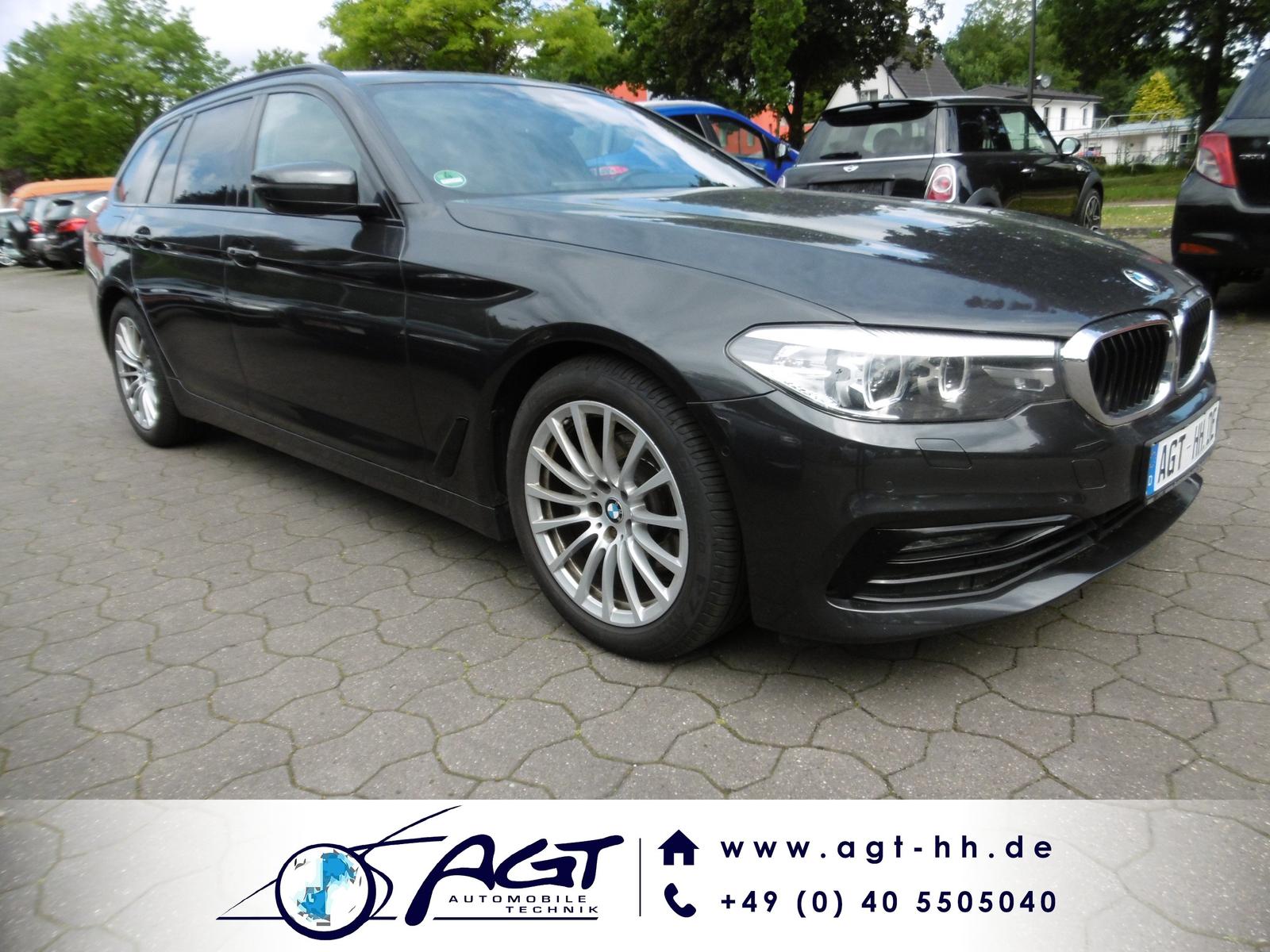 BMW 520 dA Touring Sport Line HUD LED Leder Nav Pano