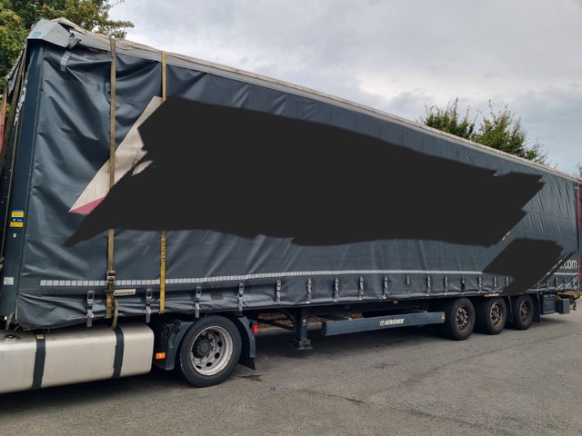 Krone SD DA Curtainsider Schiebeplane Edschaverdeck