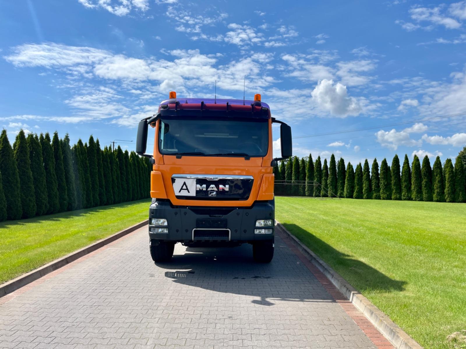 MAN TGS 33.440 E5 6X4 MEILLER  KRAN PENZ