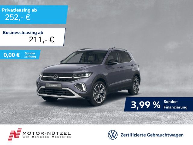 T-Cross 1.5 TSI DSG STYLE 5JG+MATRIX+NAV+AHK+ACC