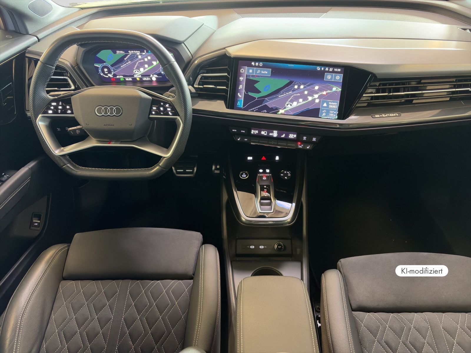 Audi Q4 Sportback e-tron advanced 40 S Line Interi *M imagem 3