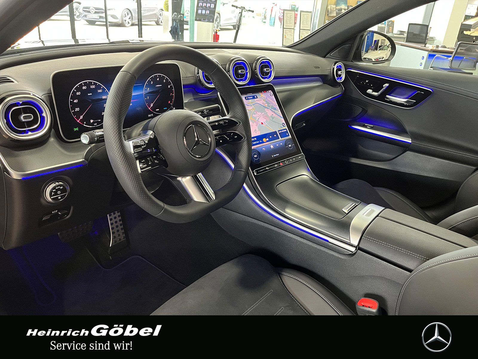Fahrzeugabbildung Mercedes-Benz C 180 AMG LINE PREMIUM+NIGHTPAKE+19"VIELSPEICHEN