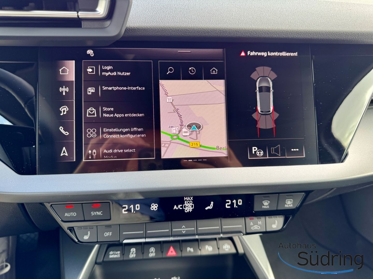 A3 Sportback 2,0 TFSI S-Line quattro Stronic HUD