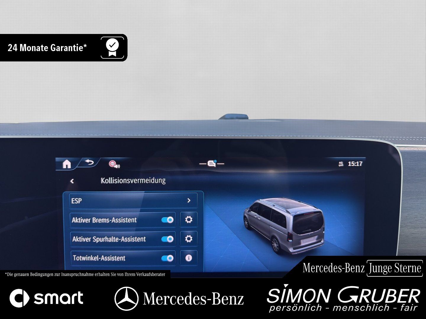 Fahrzeugabbildung Mercedes-Benz V 300 d Extra Lang AMG Night Burm eTüren 8 Sitze