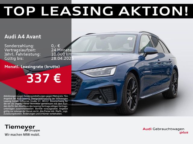 Audi A4 Avant 35 TDI S LINE MATRIX LM18 ALCANTARA AHK