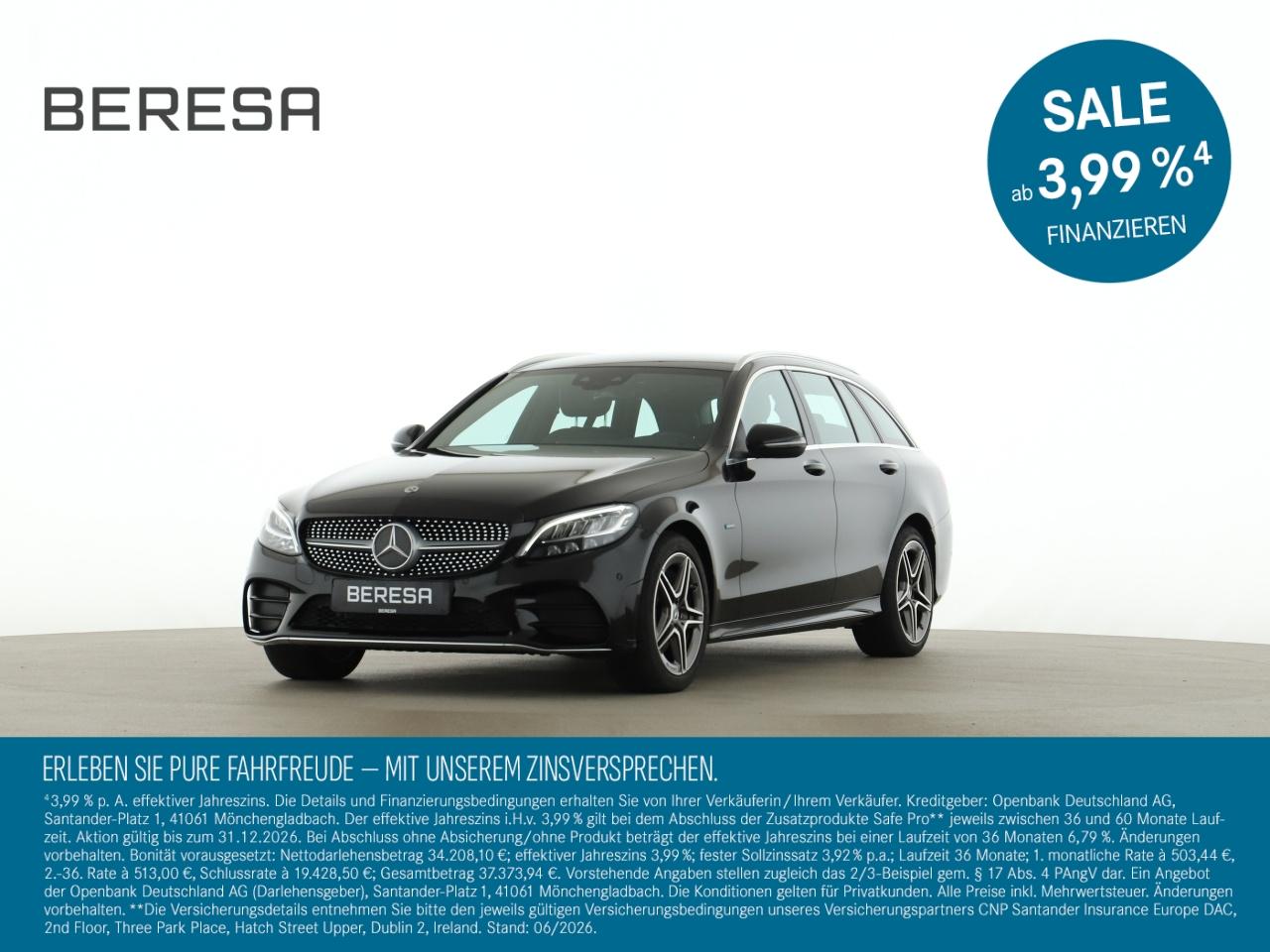 Mercedes-Benz C 300 de T AMG MBUX LED Memory Navi Sitzhz
